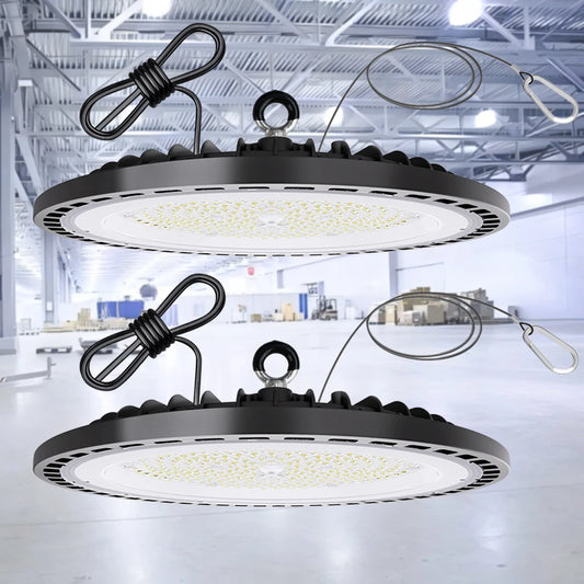 LED Industrial Light 100W 150W 200W UFO Bay Lights Super Bright