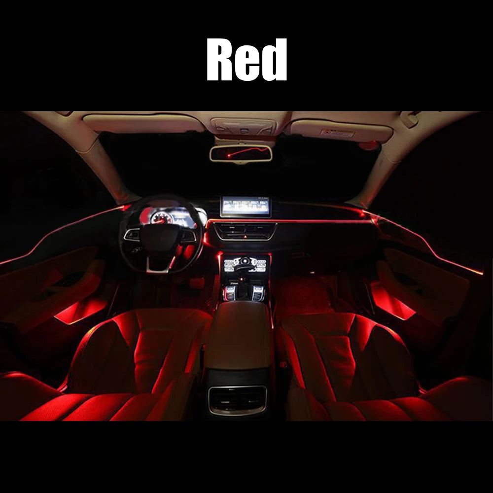 LED Strips RGB Car Interior Light Ambient Lamp Decorative