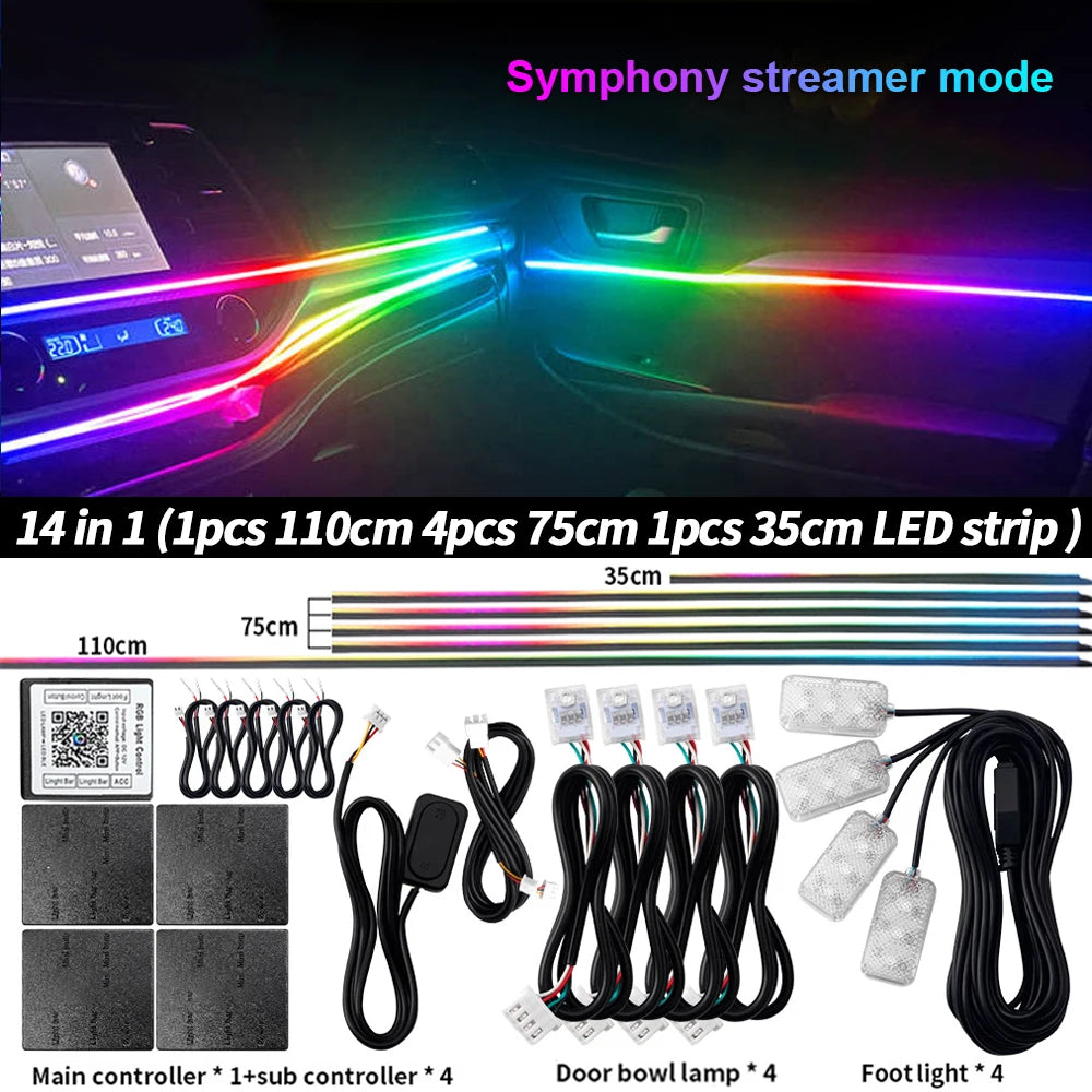 LED Symphony Ambient Light Car Interior Full Color