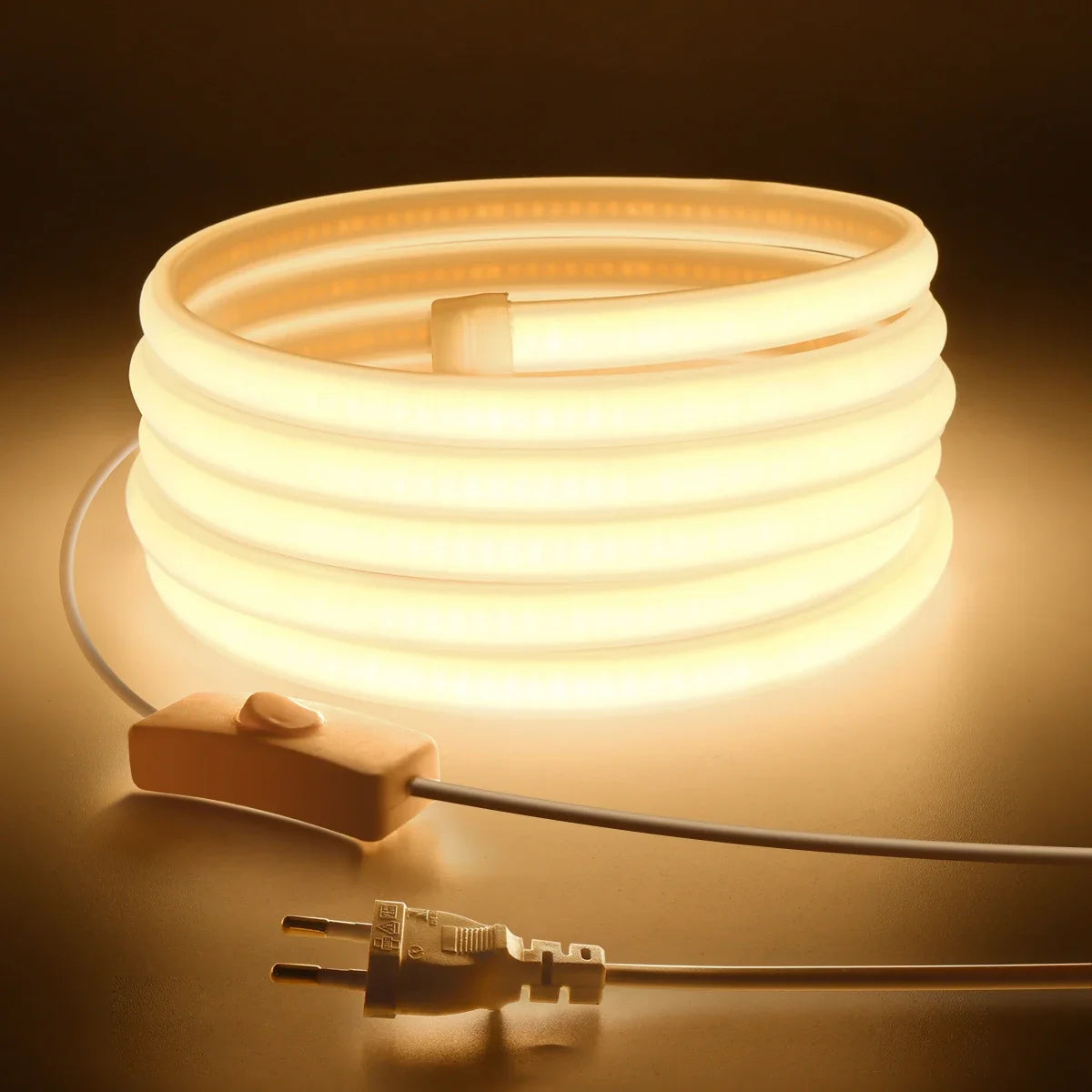 Super Bright 110V 220V Cob LED Strip Light FOB LED Tape