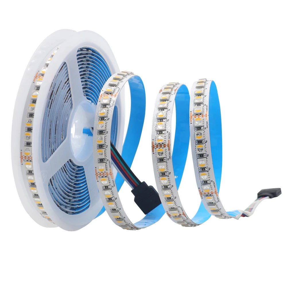 RGBWW RGBW LED Strip 12V 24V 60/108/120LEDs For Room Decoration