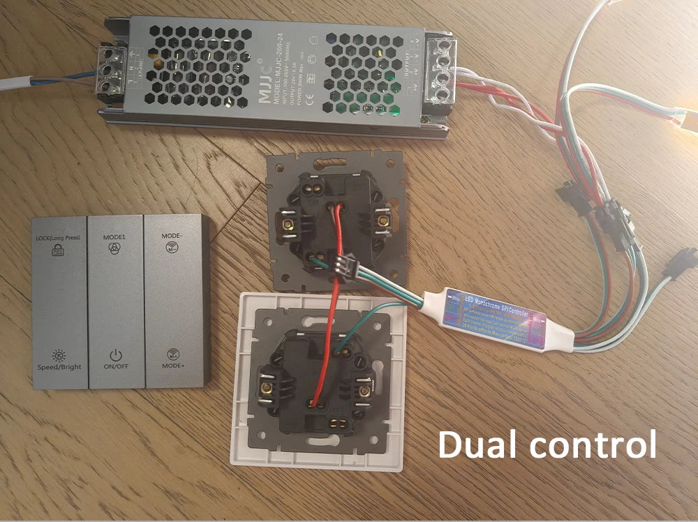 24V Horse Race Running Water Strip Light COB Flexible Ribbon