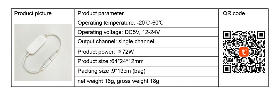 Smart TUYA WiFi COB Strip Light High Lumen Support Alexa