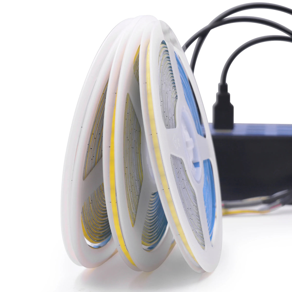 5V USB COB Led Strip Light 320 Leds/M White/Red/Green/Blue/Ice Blue/Pink