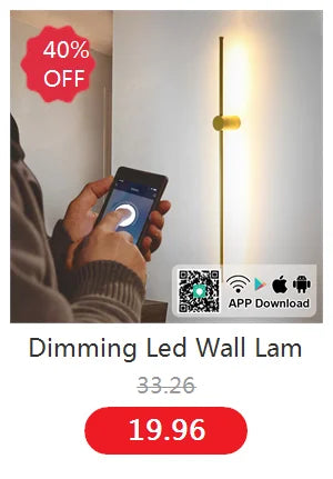 Waterproof IP65 LED Long Wall Sconce Lamp Garden Light
