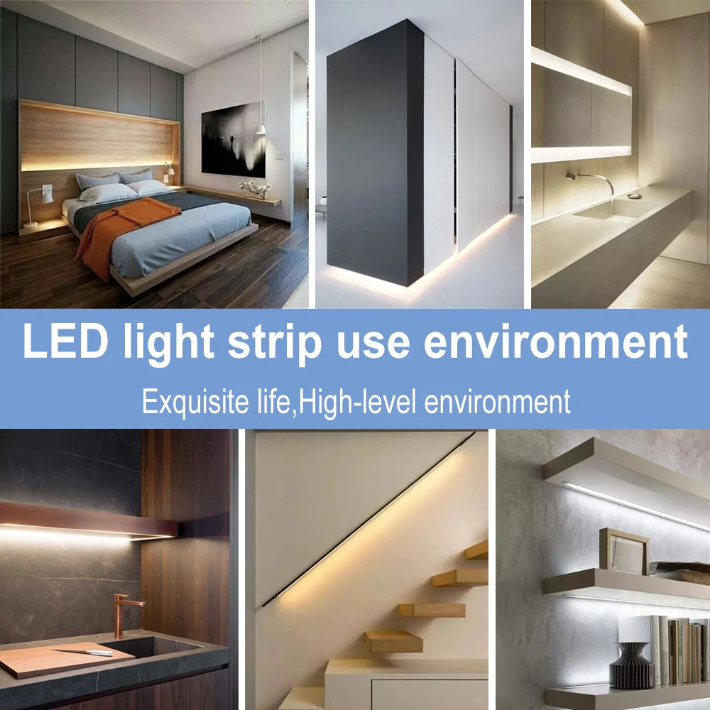 USB Strip Light LED Flexible Lamp Ribbon Diode Tape Lights