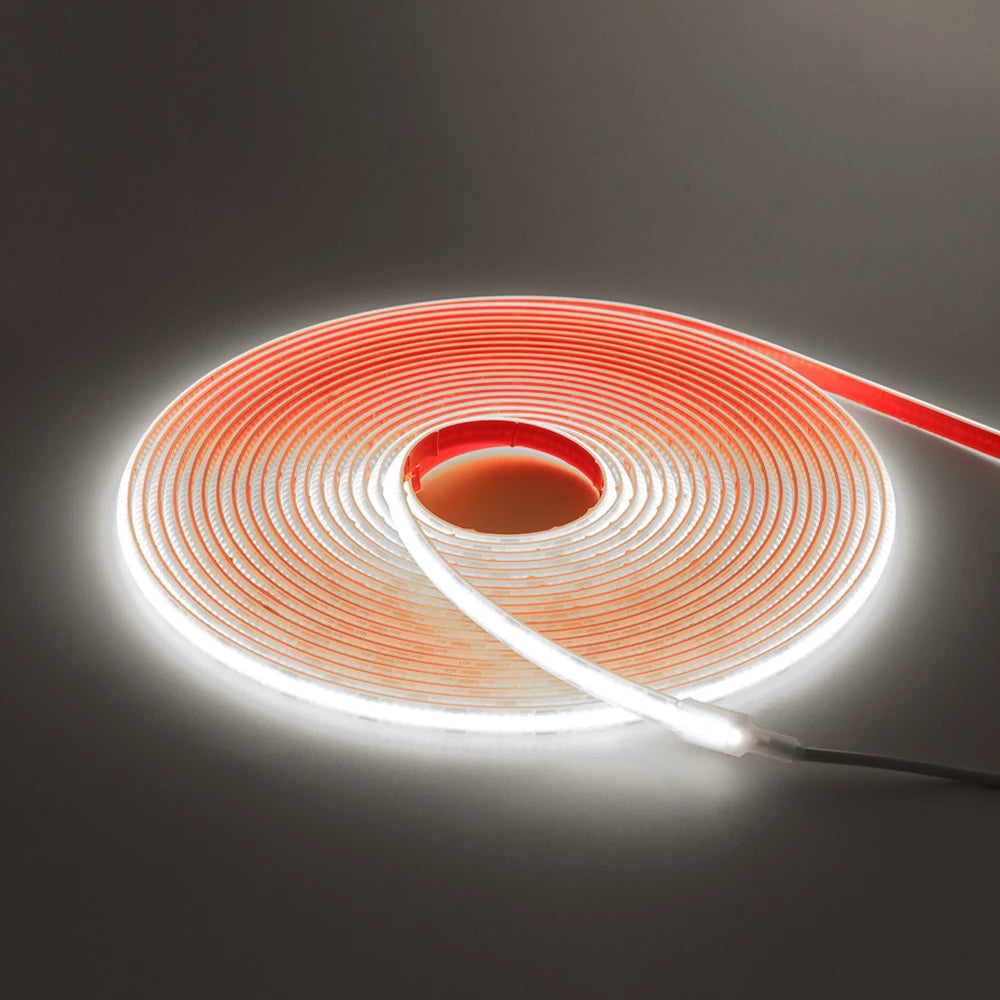 12V 24V IP68 Waterproof COB LED Strip Light 320LEDs