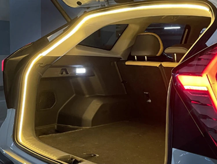 Car high brightness trunk lighting ambient light interior