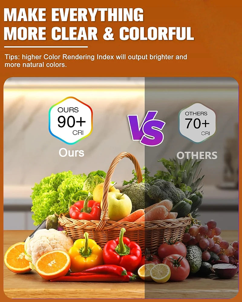 Black PCB COB LED Strip Light High Density Lighting