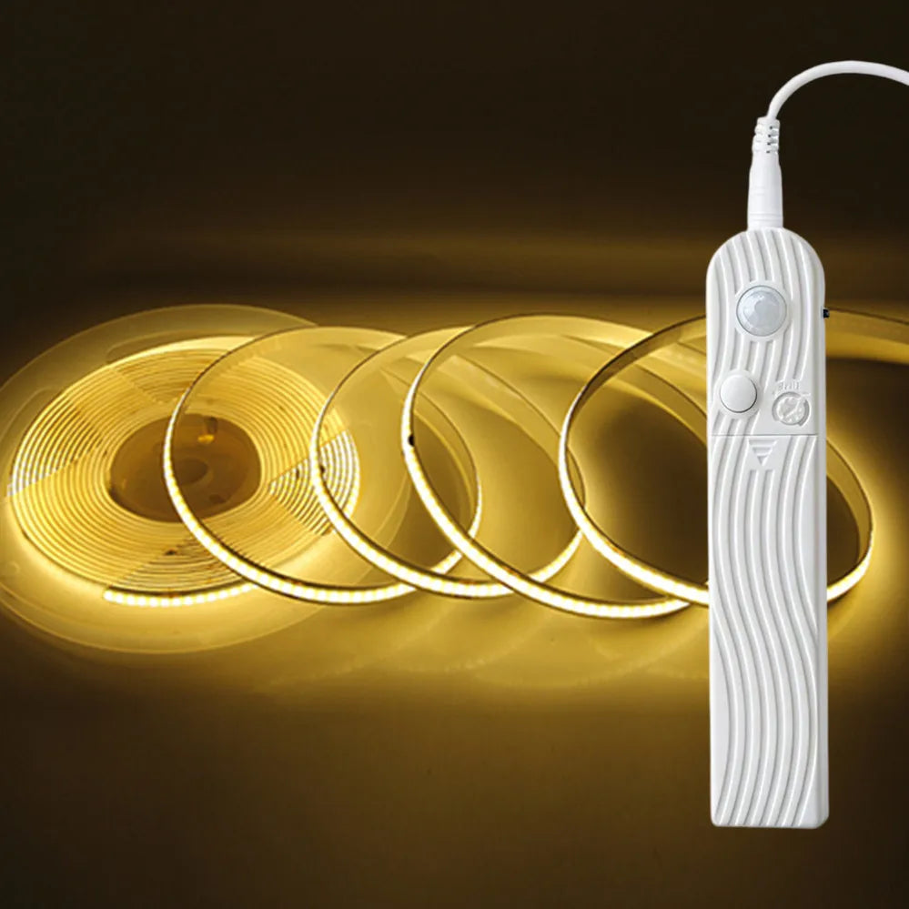 Dual Mode Adjustable 5V COB LED Strip Motion Sensor Night Light