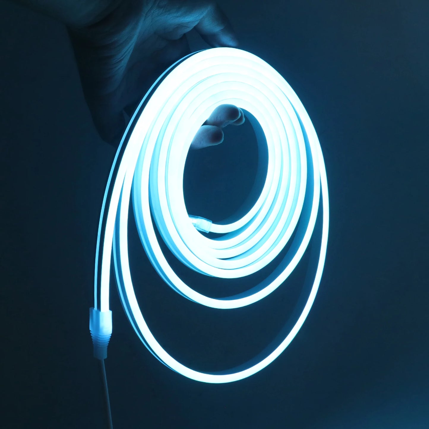 3AA Battery Powered 5V RGB Color-changing LED Neon Strip Light