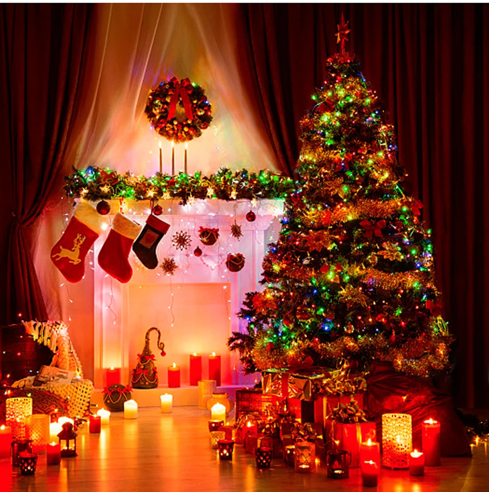 10M-100M Fairy Lights LED String Garland Christmas Light