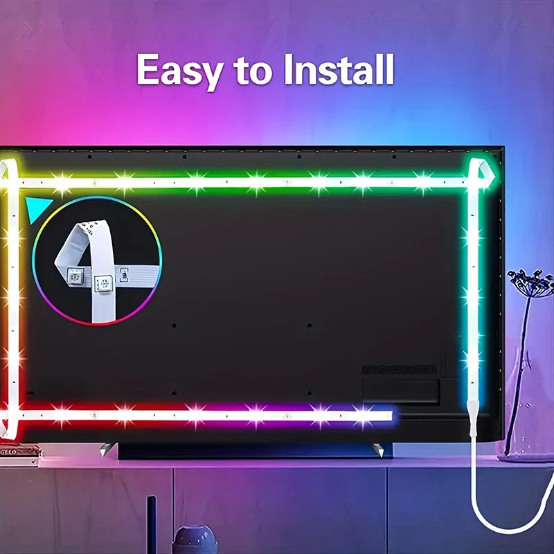 40M/131Ft Led Strip Lights APP 44Keys Music Sync Remote Control