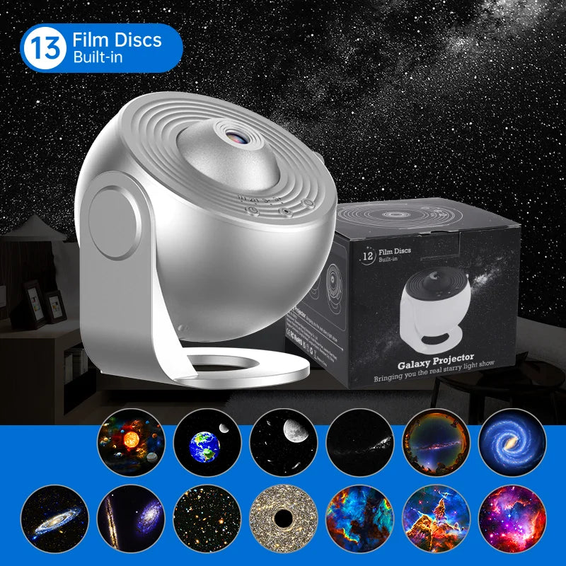 Night Light Galaxy Projector Starry Sky Projector 360° Rotate