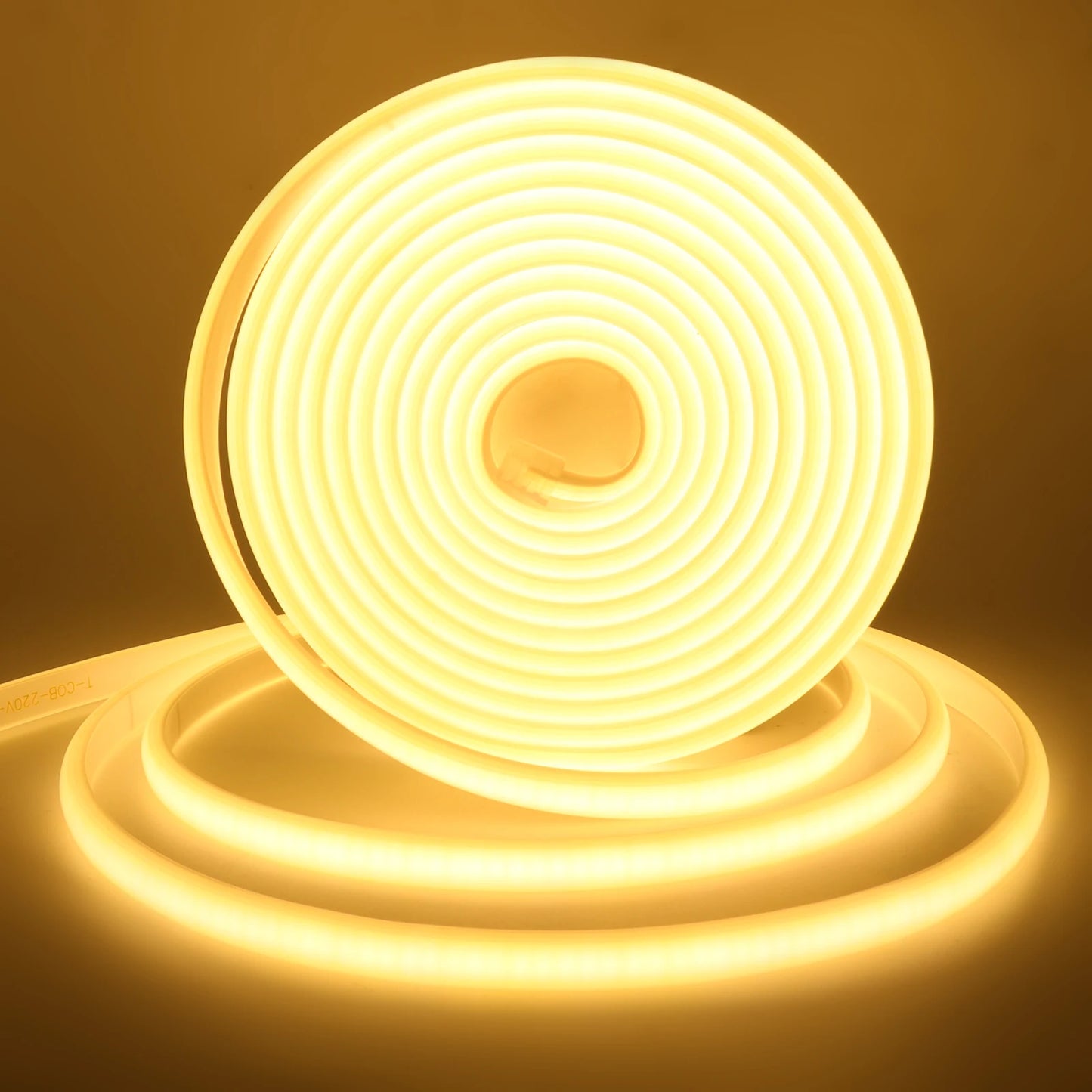COB LED Strip Light With EU Switch/Dimmer Plug