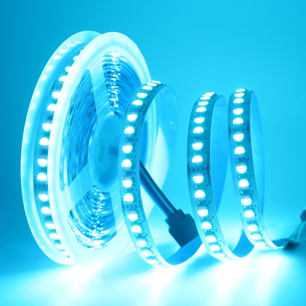 RGBW RGBWW LED Strip DC 12V 24V 4 Colors In 1 Chip Rope Light