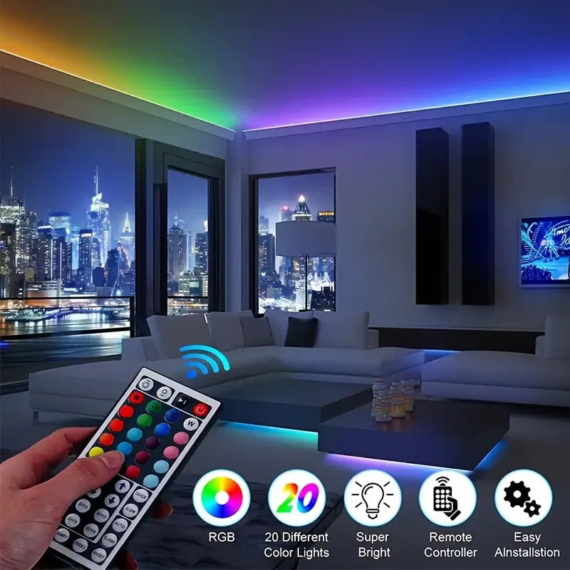 LED Strip Lights Infrared RGB Lighting For TV Background