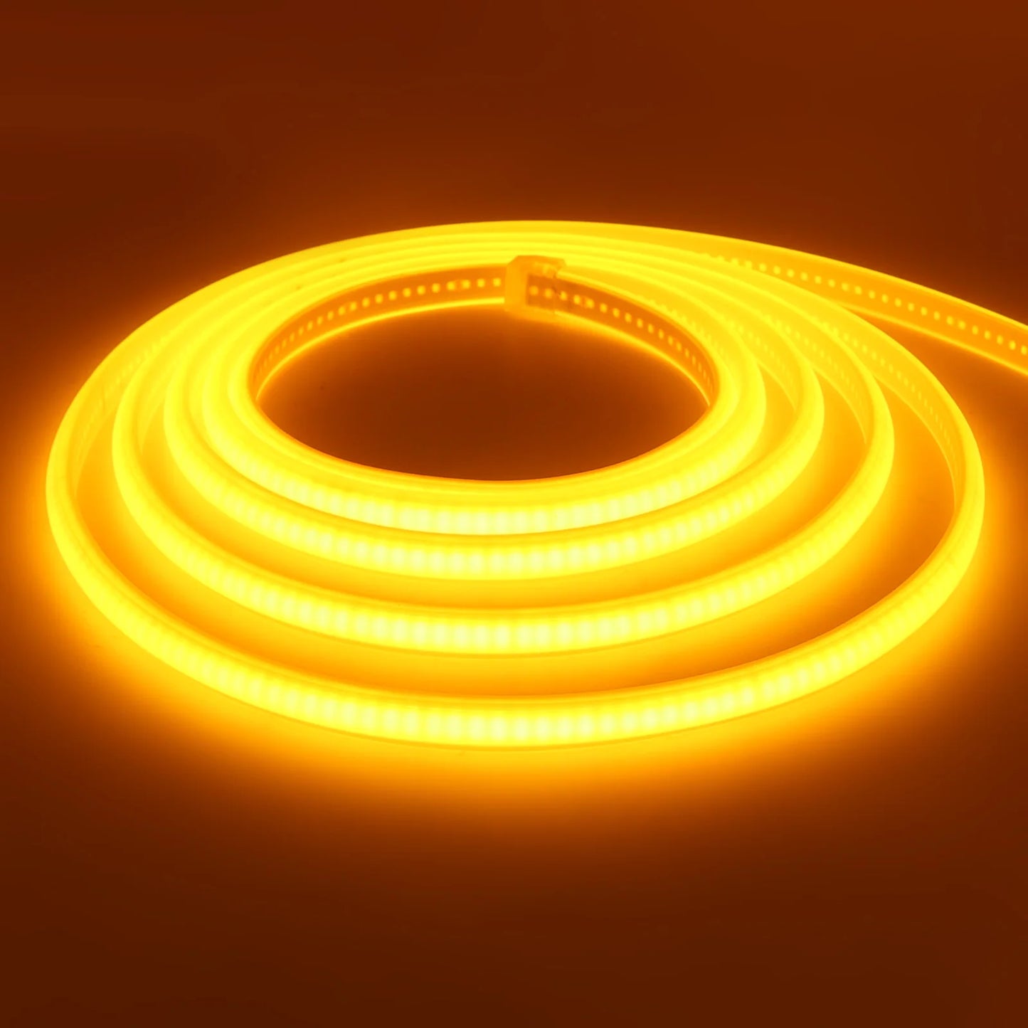 220V COB Neon Strip Light EU Plug Waterproof Outdoor