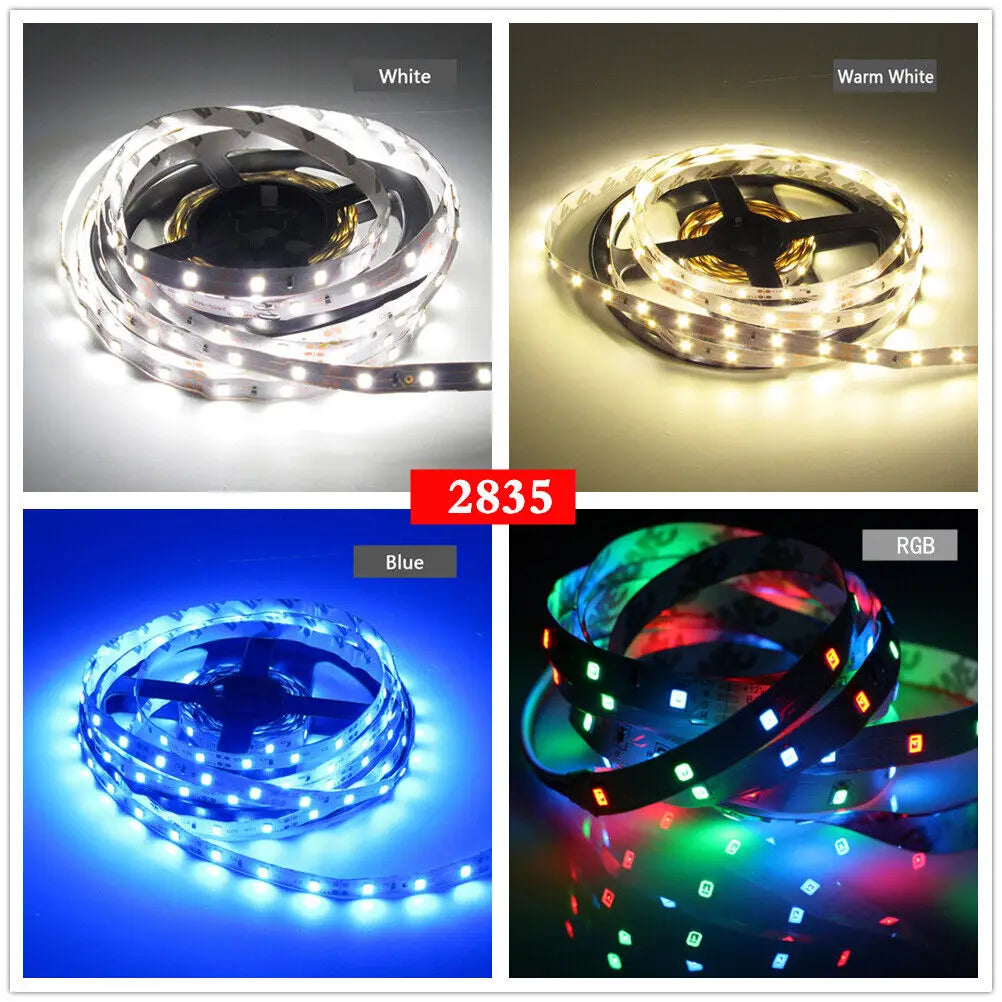 5M LED Strip SMD 5050 5054 LED Tape Waterproof Ribbon Diode