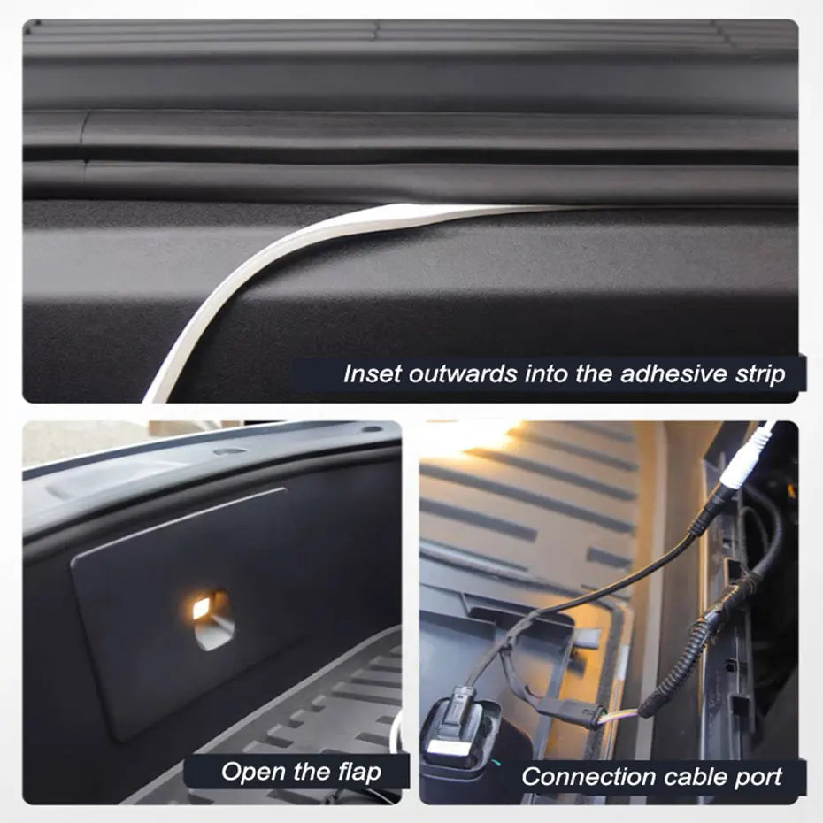 Car Trunk Light Strip Led Atmosphere Lamp