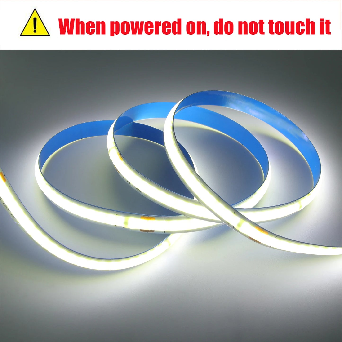 AC 110V 220V COB Strip PCB 8MM 240Leds For Home Decor