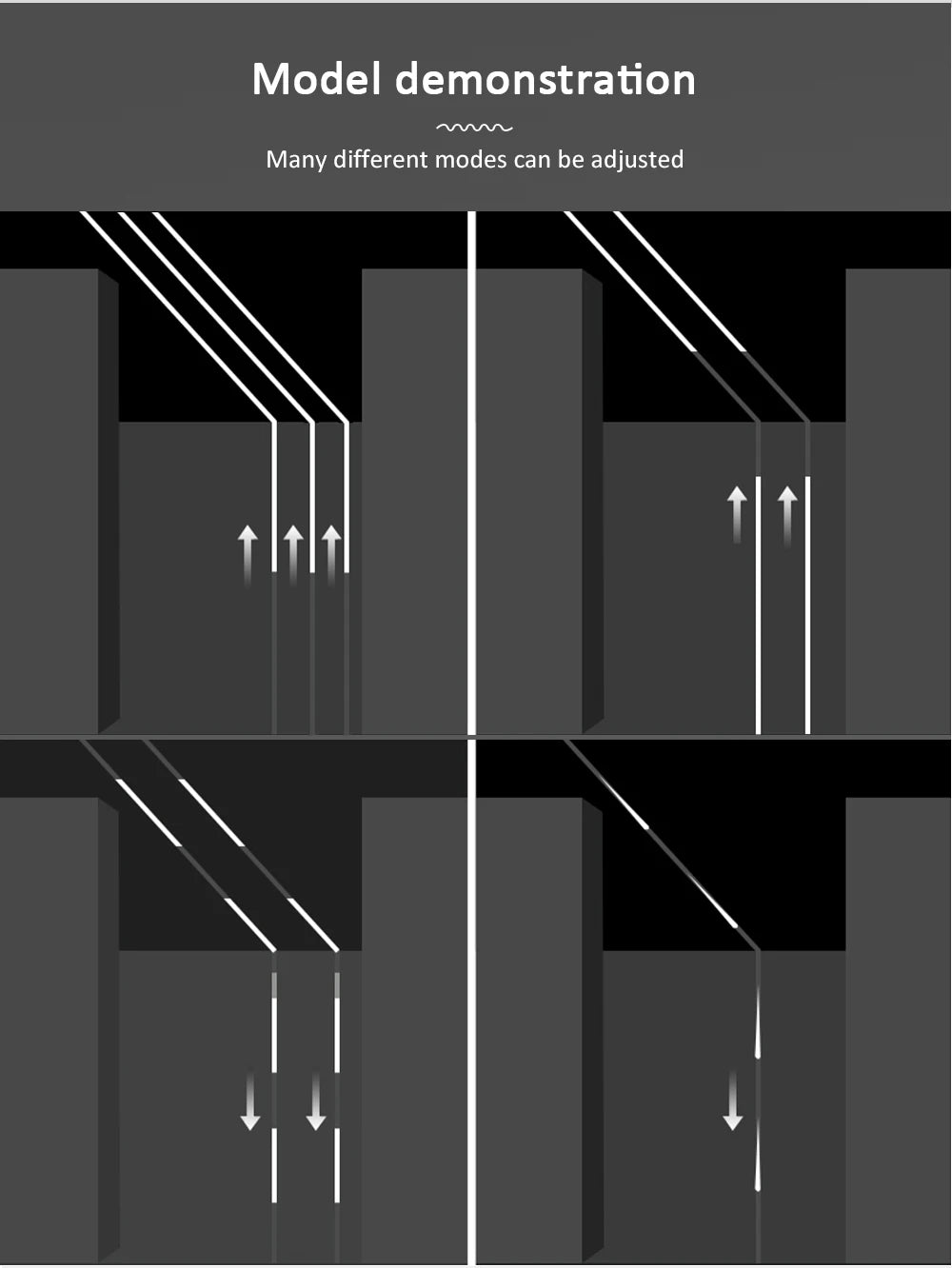 24V Horse Race Running Water Strip Light COB Flexible Ribbon
