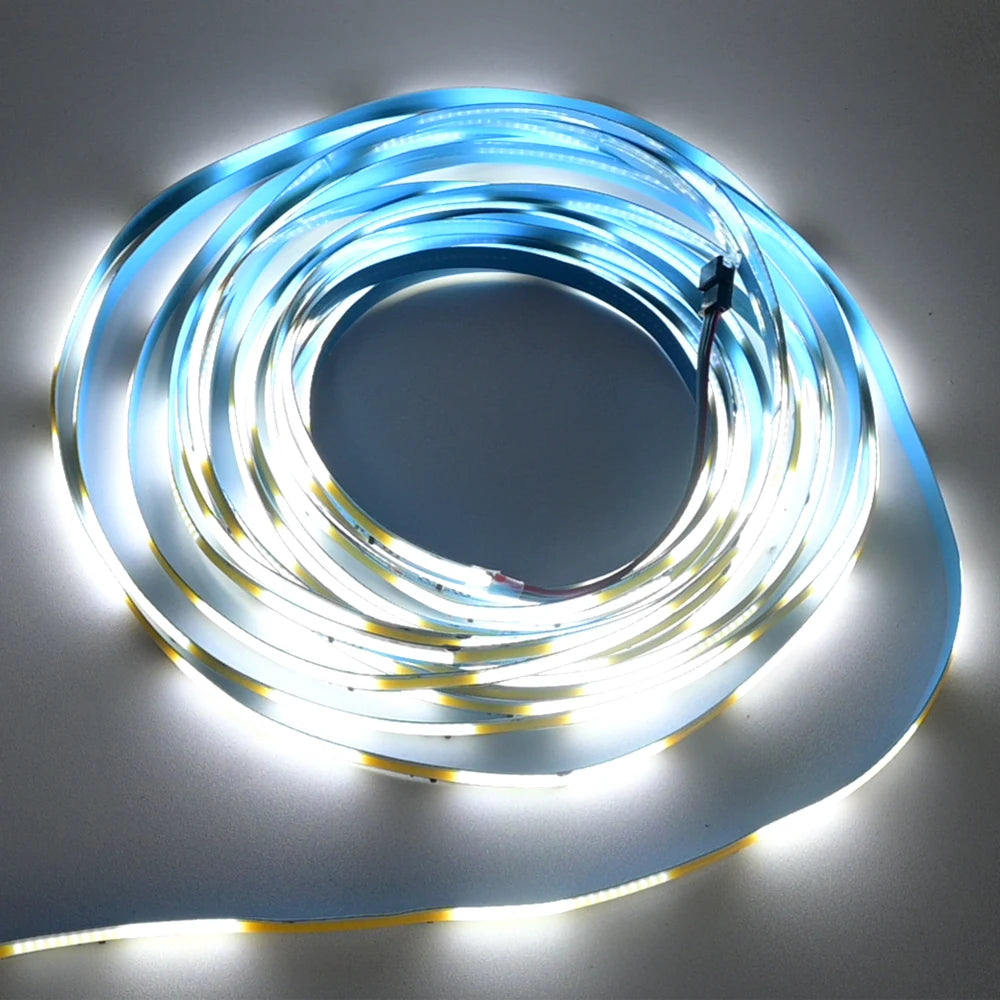 10M 20M COB Running Water Flowing LED Strip 24V Horse Racing Light