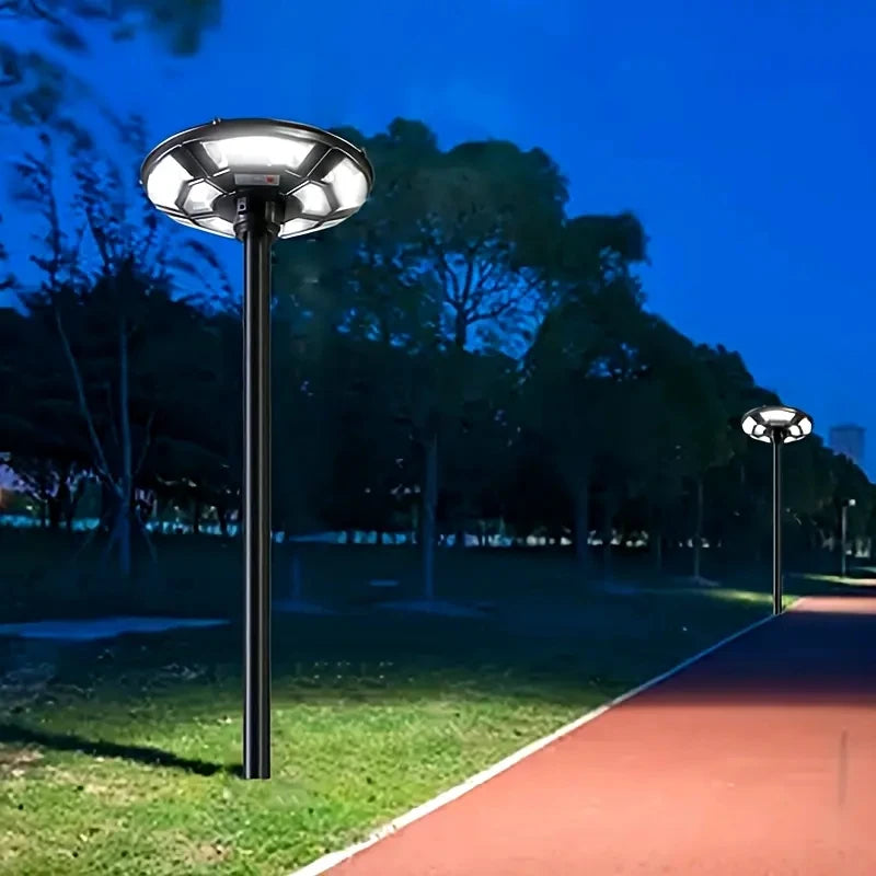 Solar Powered Outdoor Yard Light UFO Solar Charging Courtyard