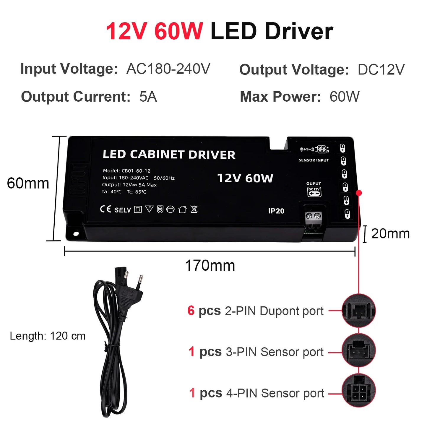 Under Cabinet COB LED Strip Light Collection Display