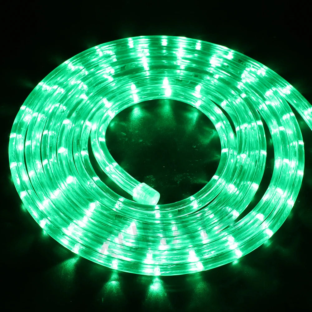 220V Neon Strip Light 360 Rainbow Tube Flex Neon Sign