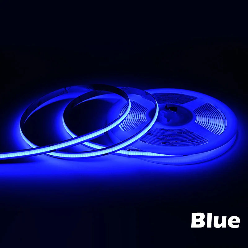 COB LED Strip Lights 320 480 LEDs Flexible 5mm 8mm FOB Tape Light