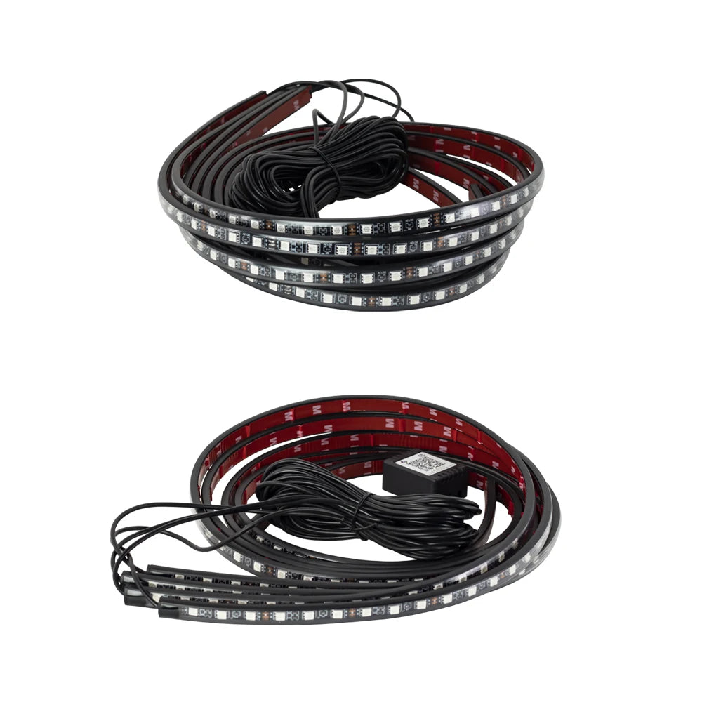 Car Charssis Flexible LED Strip Light LED Underbody APP Control