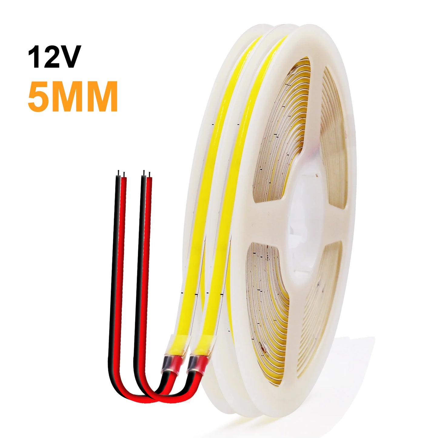 COB LED Strip 5V 12V 24V 320LEDs Flexible LED Tape