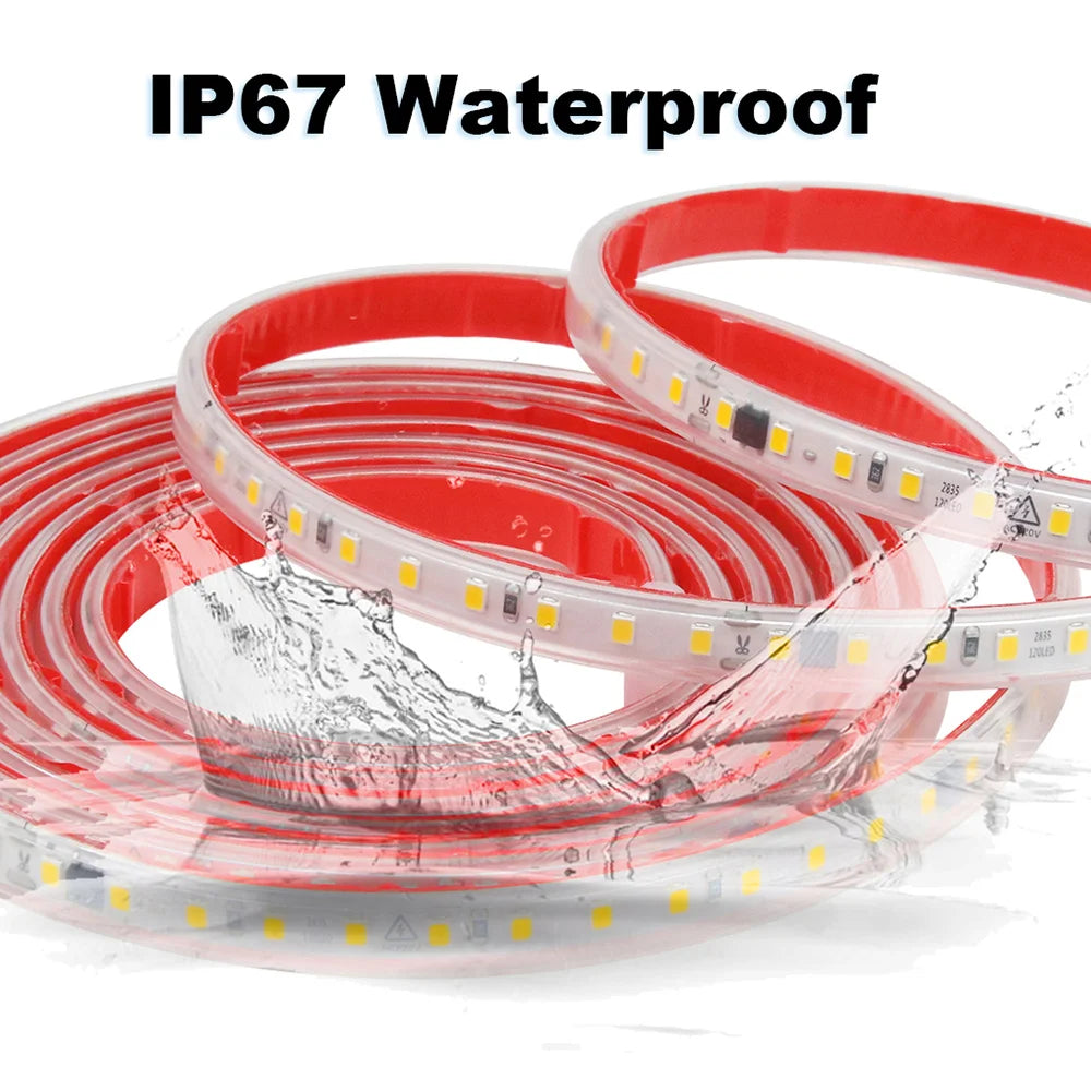 220V Wall Touch LED Strip Light Wifi Bluetooth Remote Control