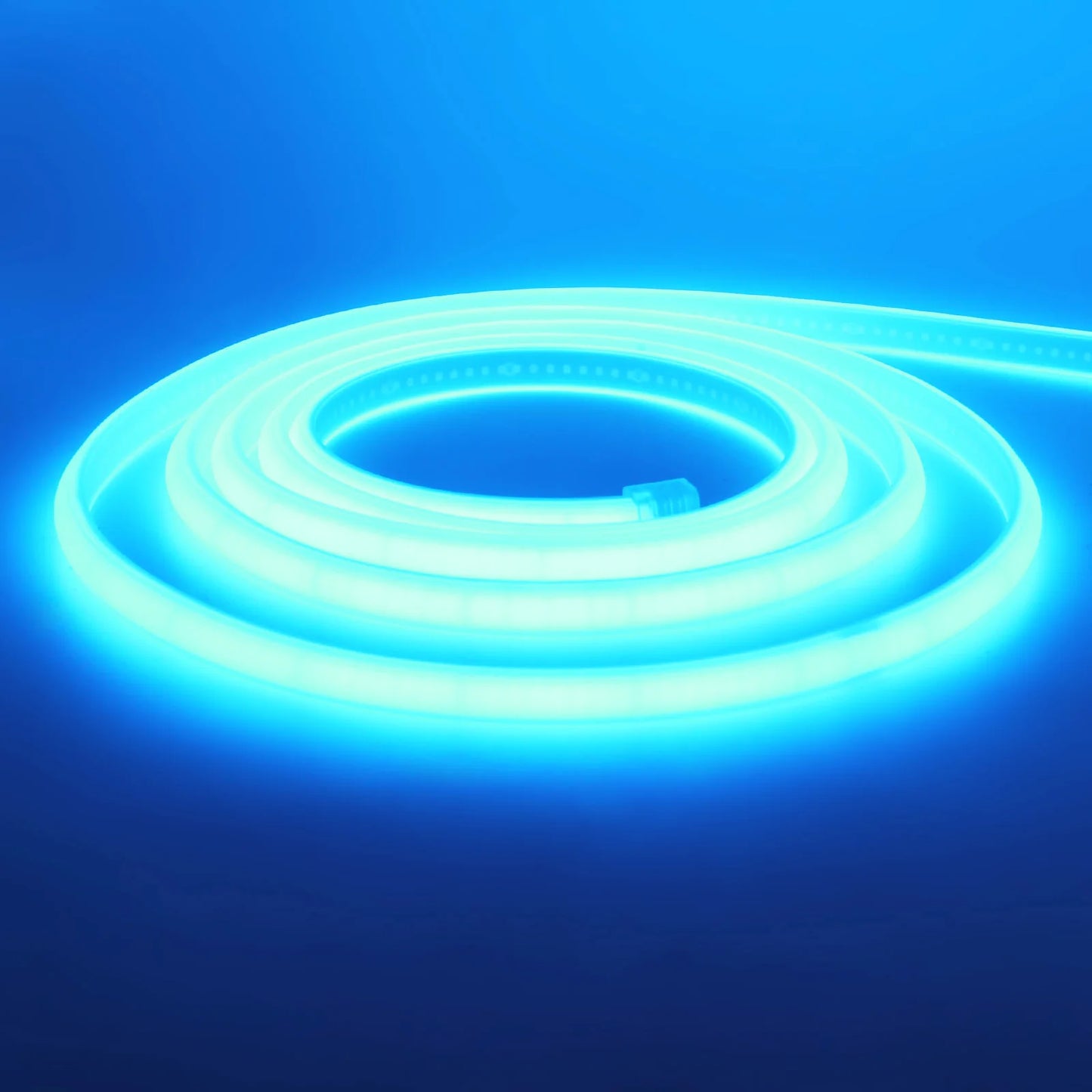 220V COB Neon Strip Light EU Plug Waterproof Outdoor