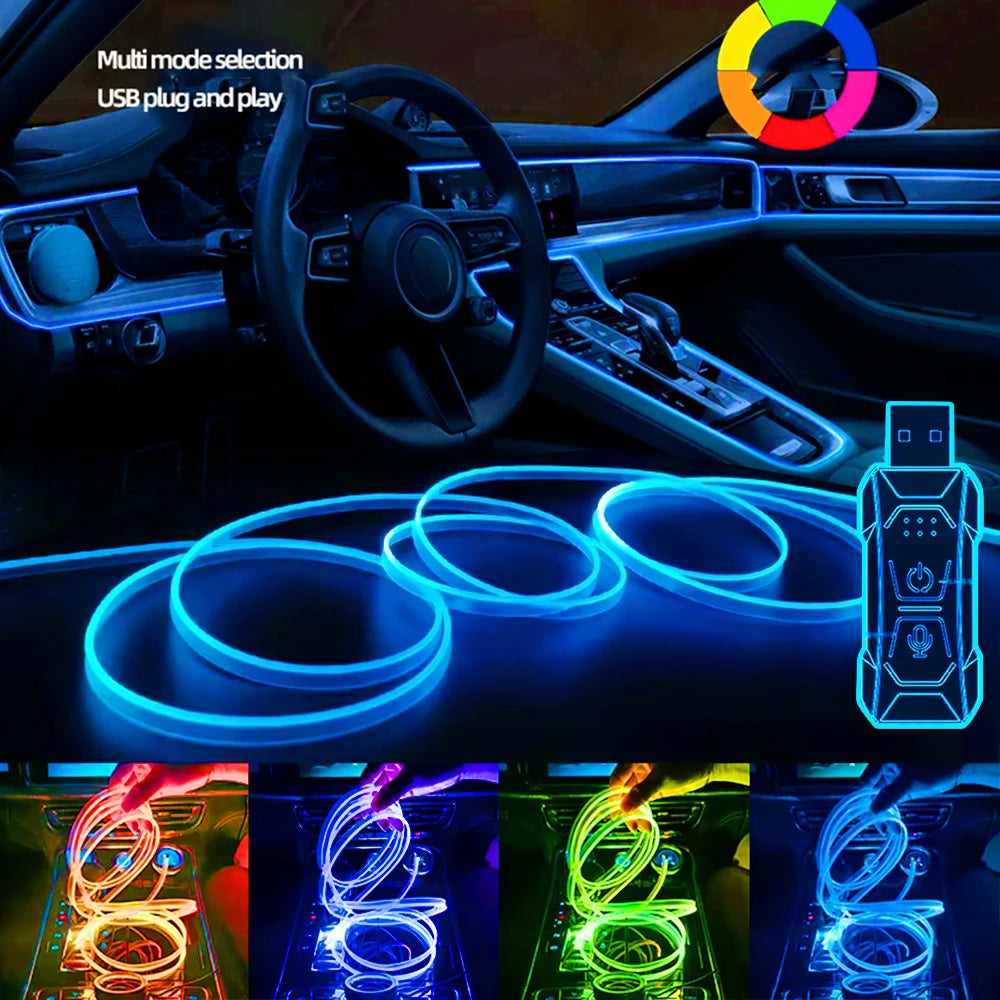 The Interior LED Light Strip Environmental Neon Light