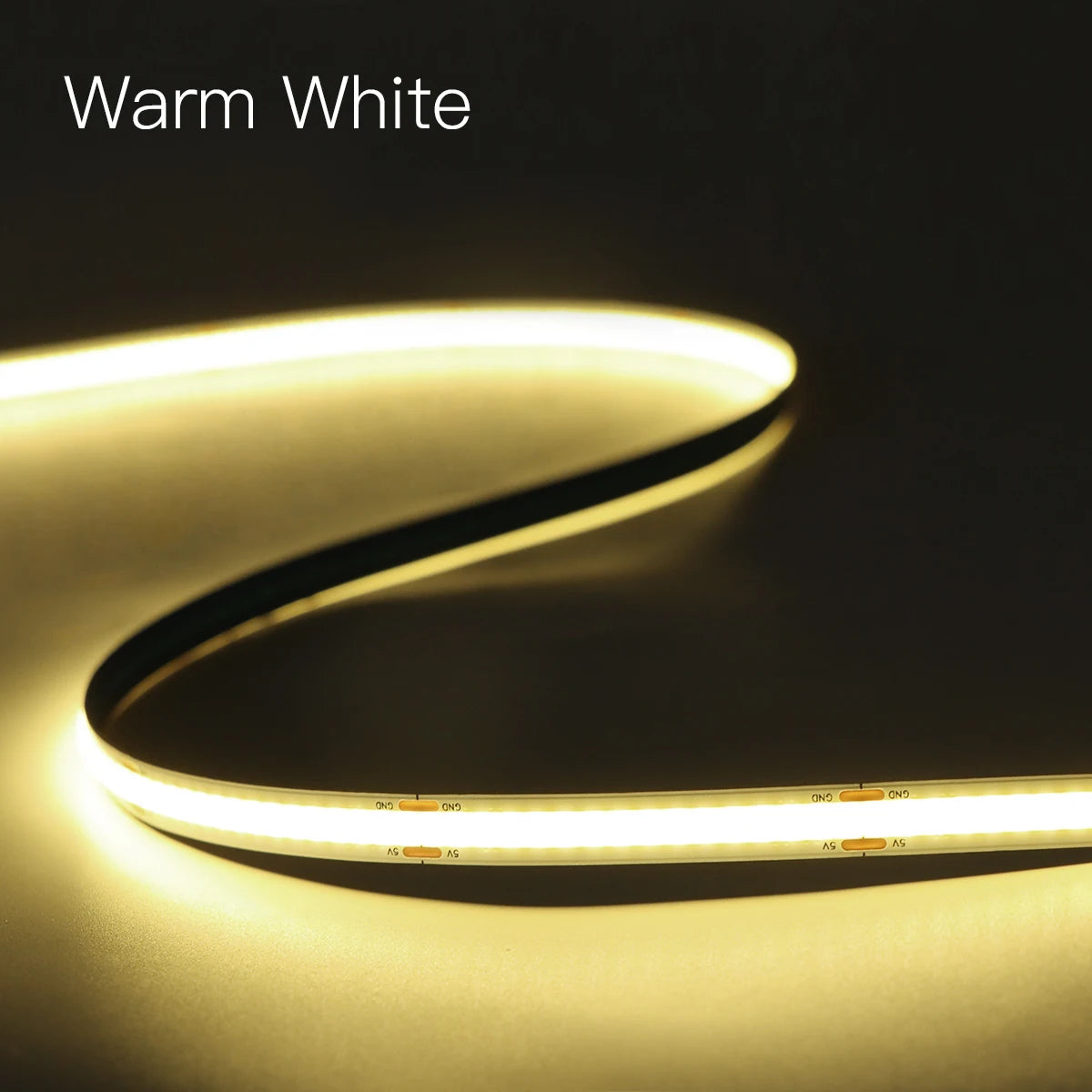 Flexible Led Strip Lighting 5V FOB USB COB LED Light Tape Penetrating Touch Switch Motion Sensor