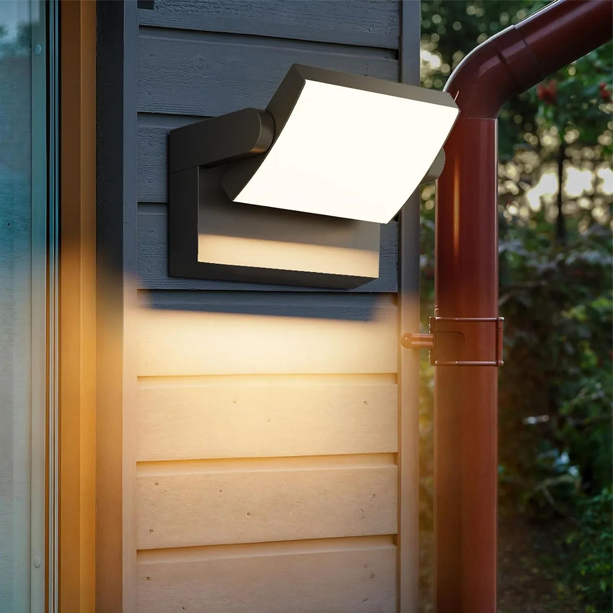 Motion Sensor Outdoor Wall Lamp IP65 Waterproof LED Porch