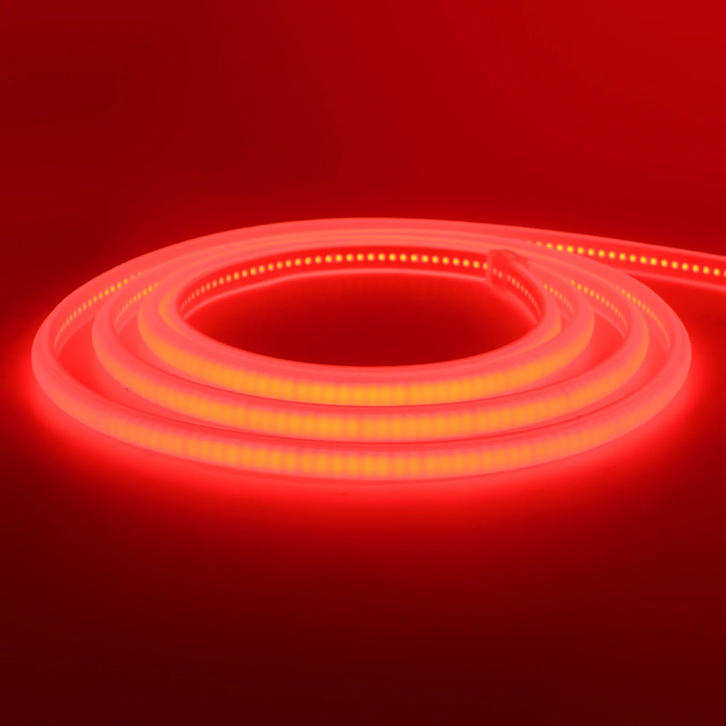 220V COB Neon Strip Light EU Plug Waterproof Outdoor