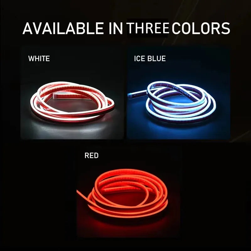 Daytime Running Lights LED Engine Hood Light Bar Kit