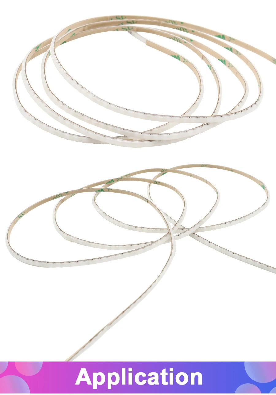 3mm 5mm 5V WS2812B Addressable COB LED Strip