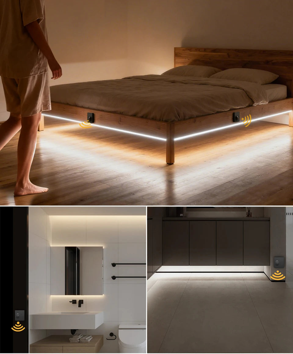 One/Dual Motion Sensor Switch COB Neon LED Strip