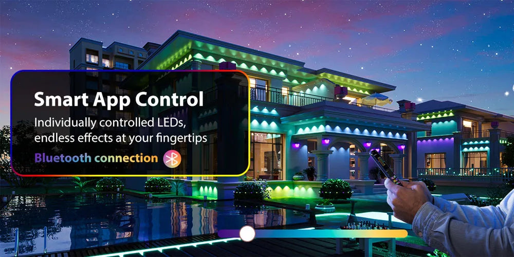 Smart LED Permanent Outdoor Light Home Decor