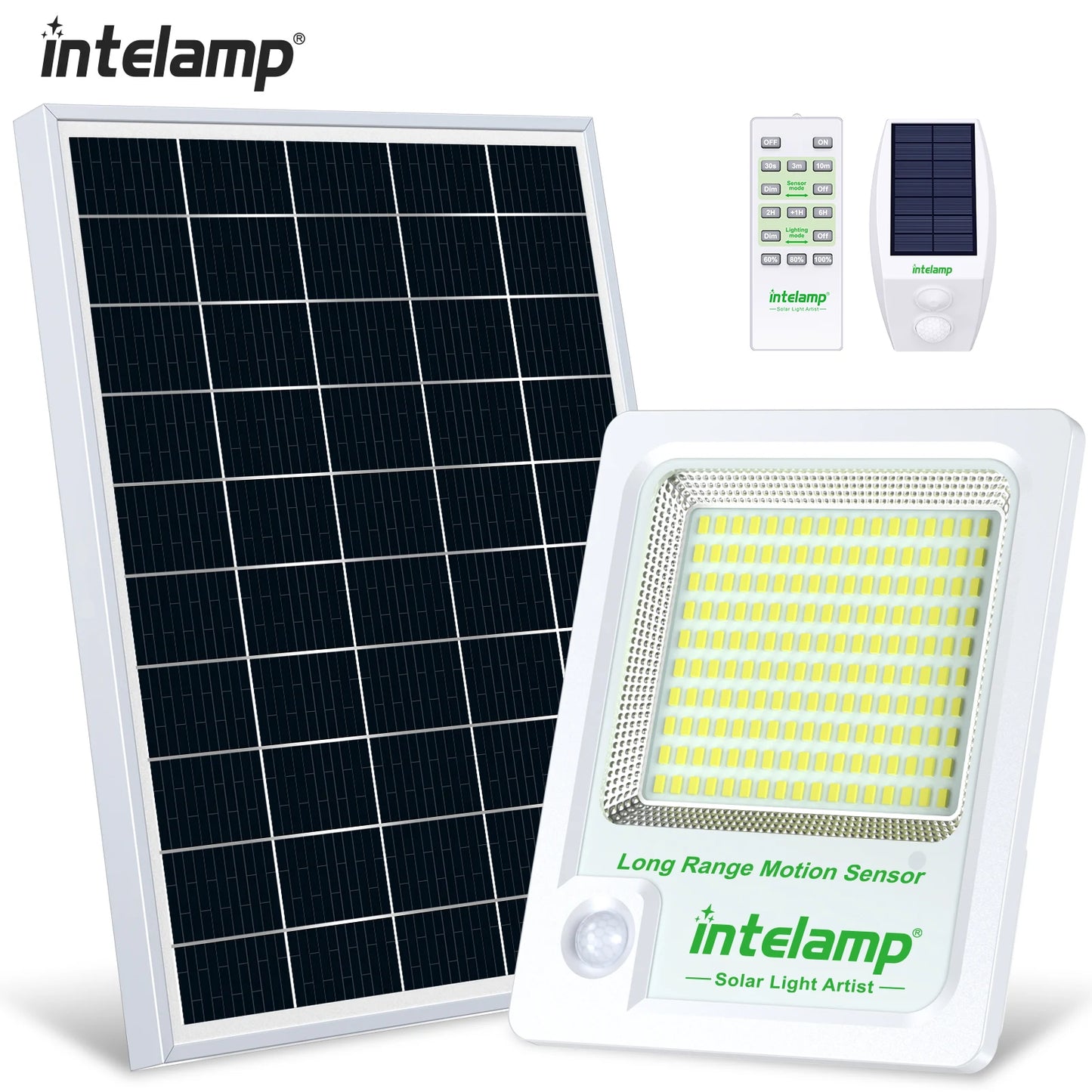 3000LM Solar Flood Light Outdoor Solar Lamp Motion Sensor Light