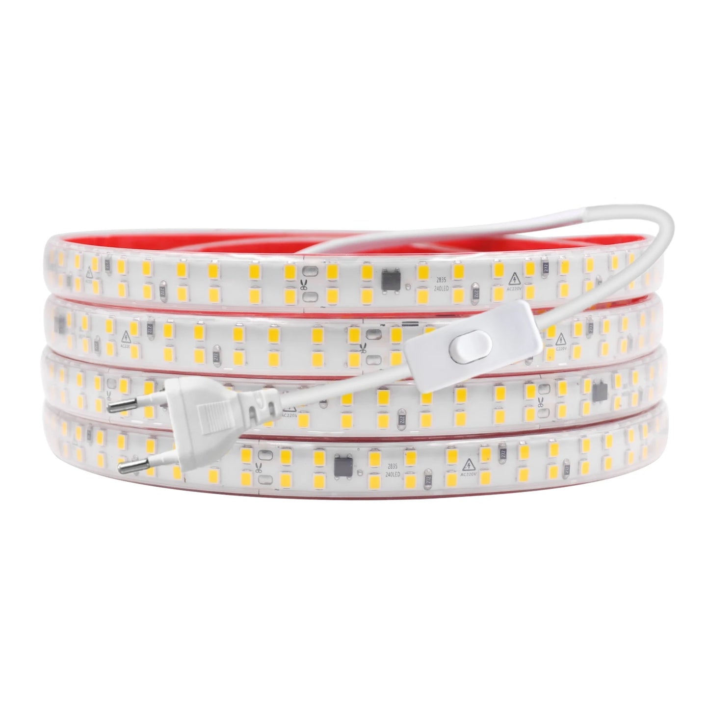 Strip Light IP67 Flexible Adhesive Tape Rope 2pin Wire Switch