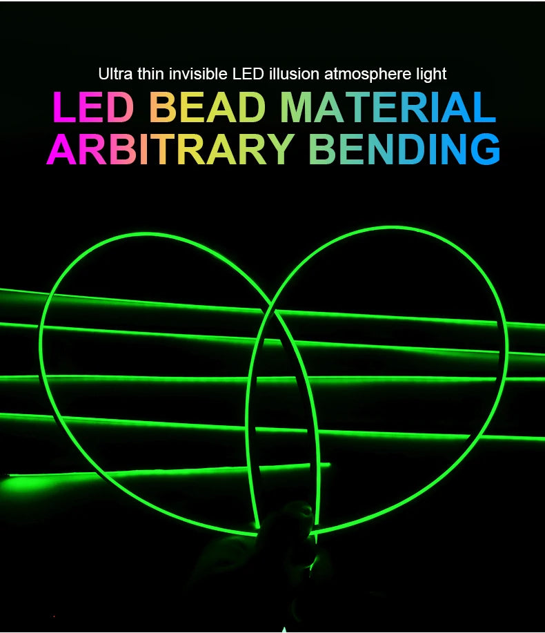 Dual Zone 18 in 1 Symphony RGB Car Ambient Light