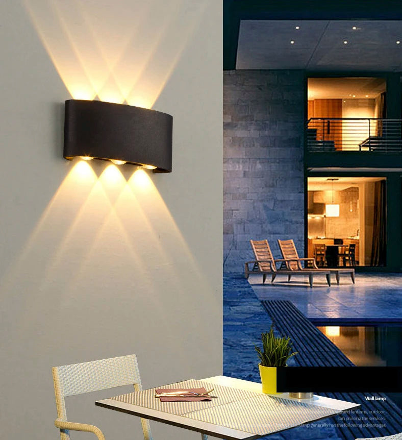 Smart RGB Outdoor Light,2700K-6500K Ambience Wall Lights