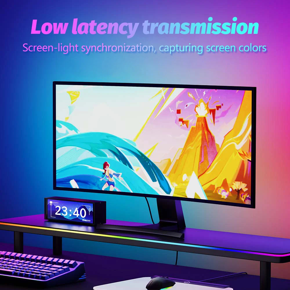 RGB Computer Monitor Screen SYNC Light Strip Backlights