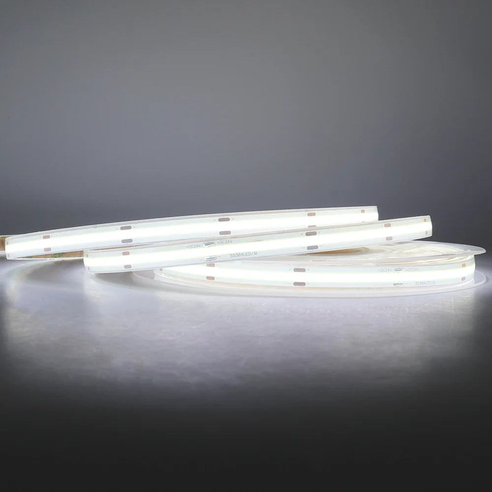 Waterproof LED COB Strip IP68 Flexible Light Bar LED Tape Lighting ...