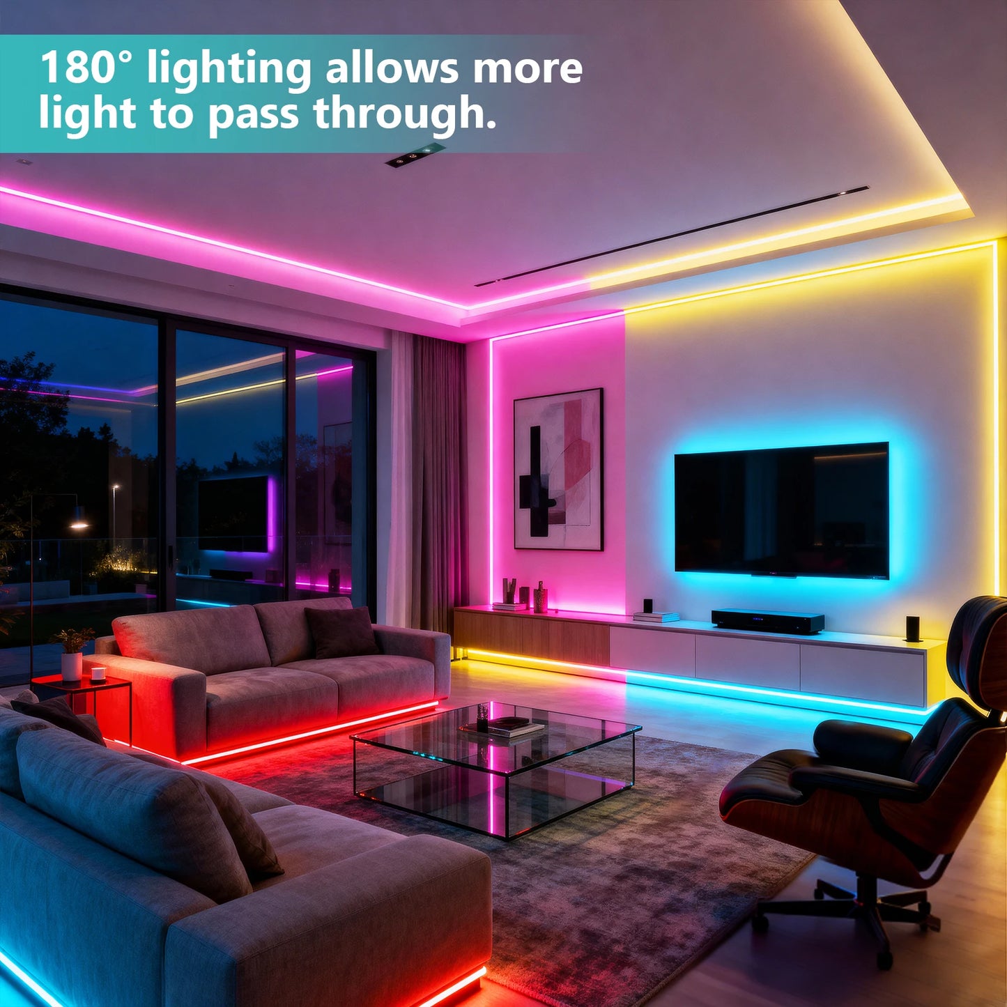 AC 220V Timing Dimmable COB Neon Strip Waterproof